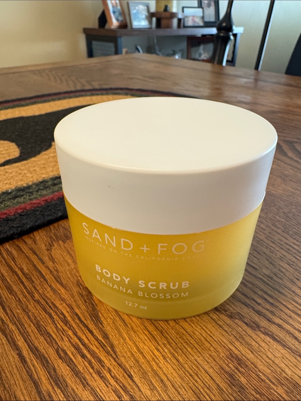 SAND + FOG Banana Blossom Body Scrub — Yellow